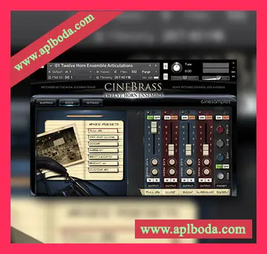 [铜管音源]Cinesamples CineBrass Twelve Horn Ensemble v1.1 [KONTAKT]（1.81Gb）