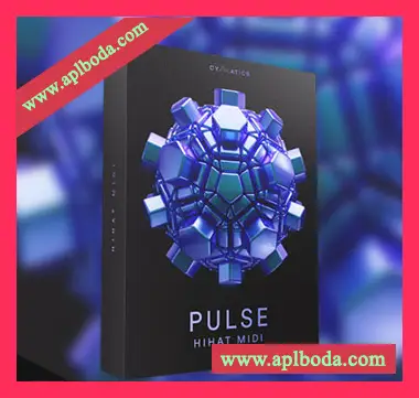 [嘻哈说唱踩镲MiDi素材]Cymatics Pulse Hihat MIDI（20Kb）