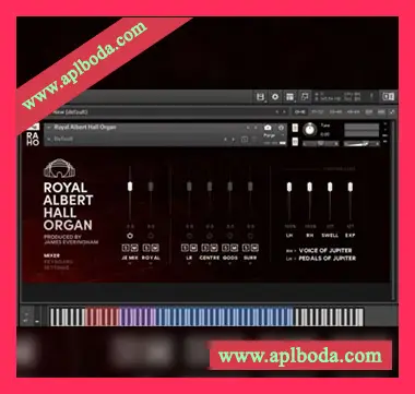 [音乐厅管风琴音源]Royal Albert Hall Organ [KONTAKT]（34.88Gb）