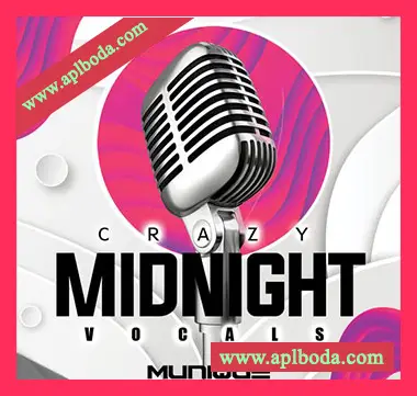 [流行灵魂RnB人声采样]Munique Music Crazy Midnight Vocals [WAV]（41Mb）