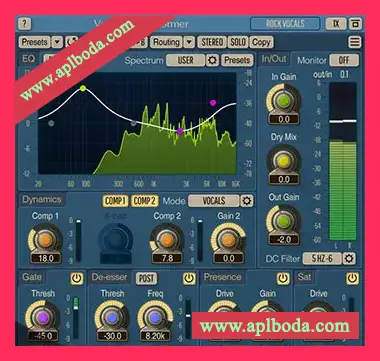 [多功能人声通道条插件]Voxengo Voxformer v2.22 [WiN]（7Mb）