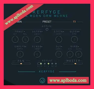 [现代嘻哈鼓机音源]Kerfyge Audio KERFYGE DRM [KONTAKT]（29Mb）