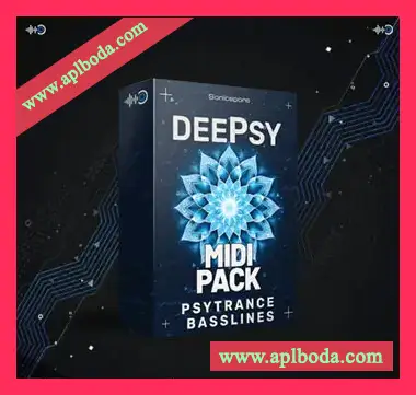 [迷幻恍惚舞曲素材Serum预置]Sonicspore DEEPSY Psytrance Basslines [WAV, MiDi]（3Mb）