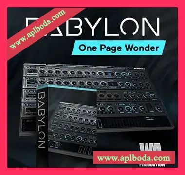 [合成器插件]WA Production Babylon v1.0.3 v1.0.1 Build12 RETAiL [WiN, MacOSX]（239Mb）