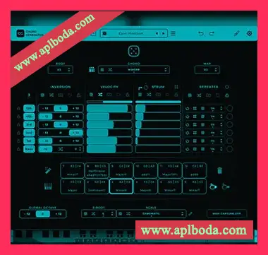 [和弦生成器MIDI工具]Mario Nieto Chord Generator v1.1.1 [MacOSX]（55.8Mb）