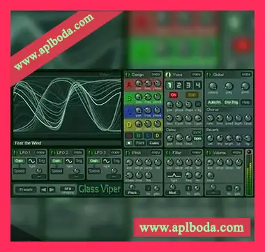 [合成器插件]QuikQuak Glass Viper v1.4.2 [WiN]（5Mb）