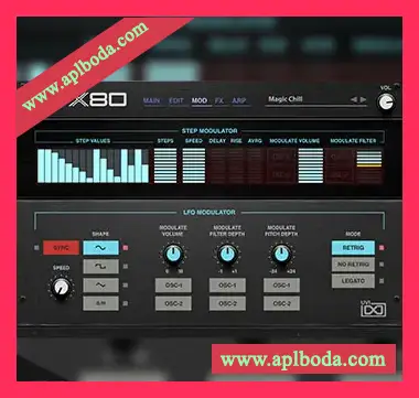 [Falcon音色库日本8音复古模拟合成器插件]UVI Soundbank UVX80 v1.0.0 [WiN]（1.82Gb）