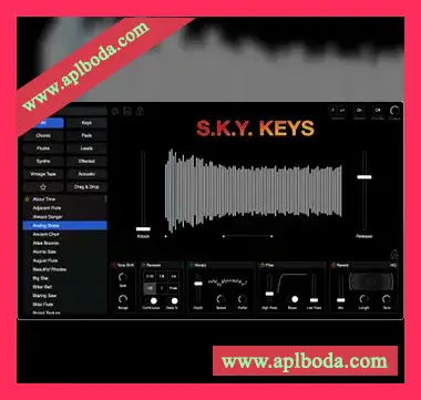 [合成器乐器插件]S.K.Y. Studios S.K.Y. Keys [MacOSX]（4.02Gb）