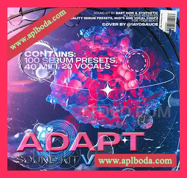 [嘻哈陷阱素材Serum预置]Synthetic and Bart How Adapt Sound Kit Vol.2 [WAV, MiDi]（334Mb）