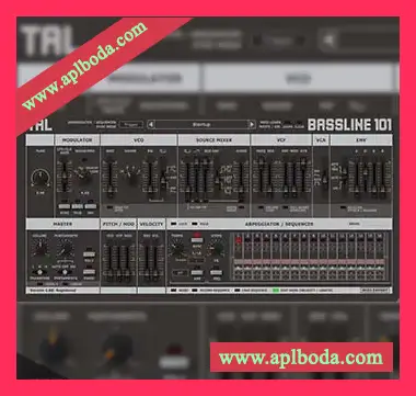 [模拟合成器]Togu Audio Line TAL-BassLine-101 v2.0.0 [WiN, MacOSX]（15Mb）