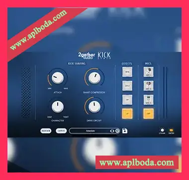 [底鼓合成器插件]2getheraudio K1CK Synth v1.0.0.6973 [WiN]（9Mb）