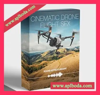 [电影无人机上升呼啸FX音效]FCPX Full Access Cinematic Drone Flight SFX Library [AiFF]（35Mb）