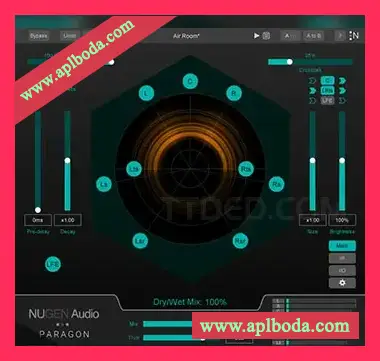 [沉浸式卷积混响插件]NUGEN Audio Paragon v1.0.1 3 [WiN]（138Mb）
