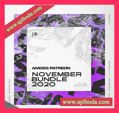 [鼓打贝斯回响重拍采样Serum预置Ableton工程模板]Amoss Patreon November Bundle 2020 [多格式]（781Mb）