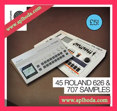 [电子乐素材]Samplephonics 45 Roland 626 and 707 [多格式]（2Mb）