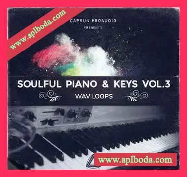 [流行嘻哈RnB钢琴采样]CAPSUN ProAudio Soulful Piano and Keys Vol.3 [WAV]（244Mb）