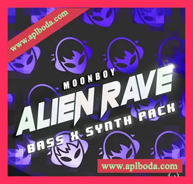 [回响重拍素材Sylenth1预置]Moonboy ALIEN RAVE SAMPLE PACK [WAV, MiDi]（19Mb）
