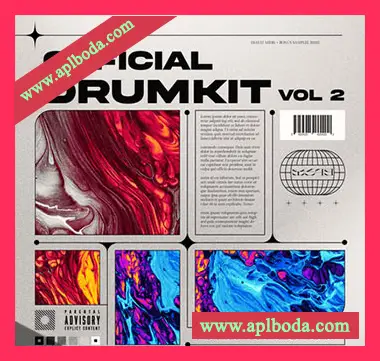[Trap陷阱鼓组素材]macshooter Official Drum Kit Vol.2 [WAV, MiDi]（56Mb）