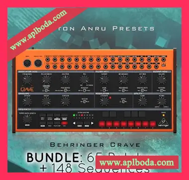 [Behringer Crave预置电子乐]Behringer Crave Bundle by Anton Anru（546Mb）