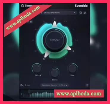 [混响效果器插件]Eventide Temperance Lite v1.0.5 [U2B] [MacOSX]（43.8Mb）