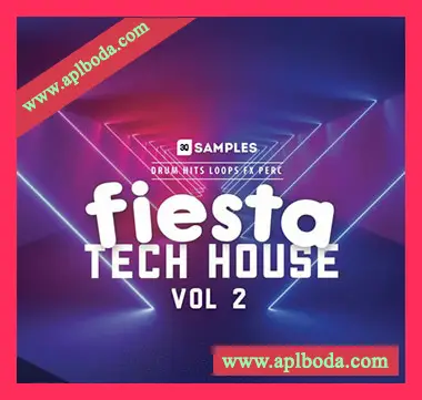 [科技浩室采样]3q Samples Fiesta Tech House 2 [WAV]（66Mb）