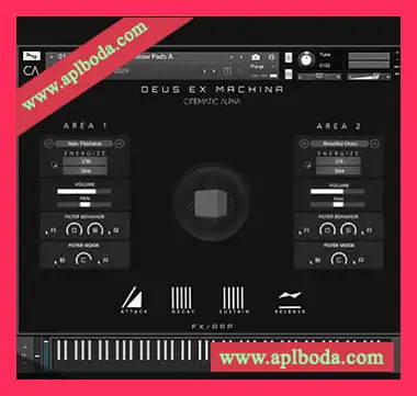 [影视游戏音源]Cinematicha Deus Ex Machina [KONTAKT]（10.83Gb）