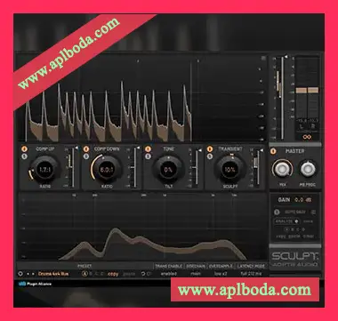 [动态控制瞬态处理工具]ADPTR AUDIO Sculpt v1.0.5 [WiN, MacOSX]（168Mb）