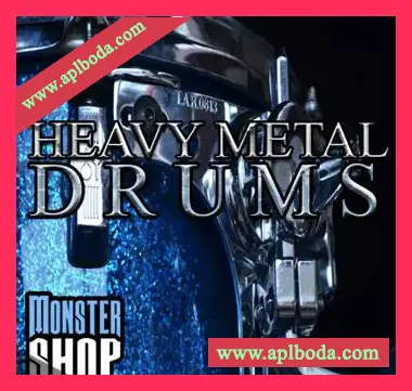[摇滚鼓组素材]Monster Shop Heavy Metal Drums [WAV, AiFF]（200Mb）