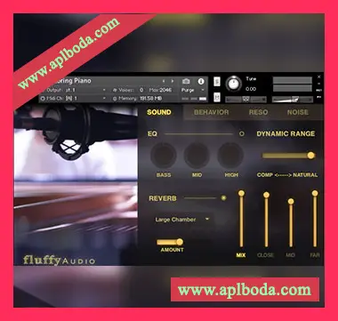 [影视配乐斯坦威B型钢琴音源]Fluffy Audio Scoring Piano [KONTAKT]（18.92Gb）