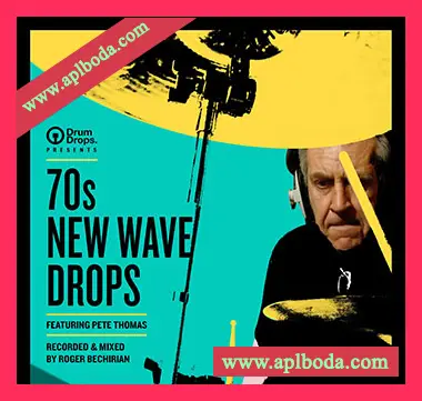[怀旧70年代鼓组素材]DrumDrops 70s New Wave Drops [多格式]（16.22Gb）