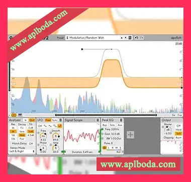 [多段均衡器插件]ApulSoft apQualizr 2 v2.5.2 [WiN, MacOSX]（22Mb）