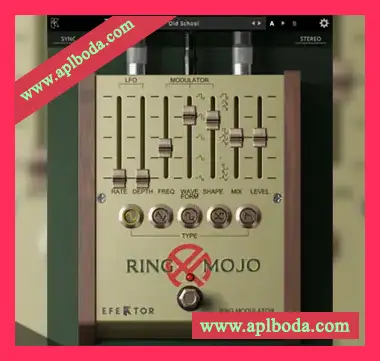 [吉他环形调制器效果插件插件]Kuassa Efektor Ringmojo v1.0.0 [WiN]（7Mb）