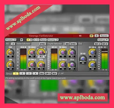 [饱和度效果器]Voxengo VariSaturator v2.6 [WiN]（6Mb）
