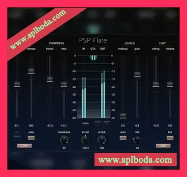 [心理声学压缩器插件]PSPaudioware PSP Flare v1.0.3 [WiN]（34Mb）