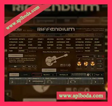 [电吉他节奏LOOP音源]Audiofier Riffendium Vol.1 [KONTAKT]（4.91Gb）