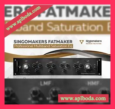 [多波段饱和器均衡器插件]Singomakers Fatmaker v1.1.0 [WiN, MacOSX]（11Mb）