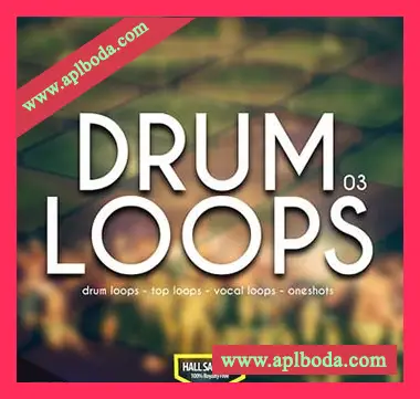 [Housе鼓LOOP采样]Hall Samples Drum Loops Vol.3 [WAV]（60Mb）