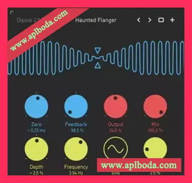 [镶边效果器插件]Sinevibes Dipole v2.1.1 [WiN]（5Mb）