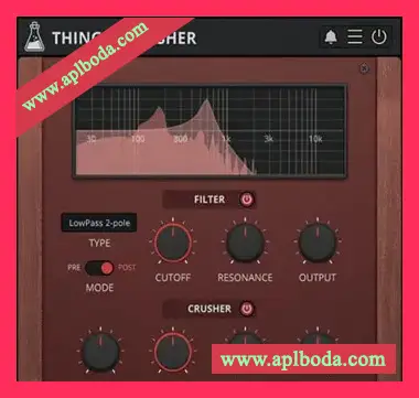 [滤波器BIT破坏器插件]AudioThing Things Crusher v1.0 [WiN, MacOSX]（177Mb）