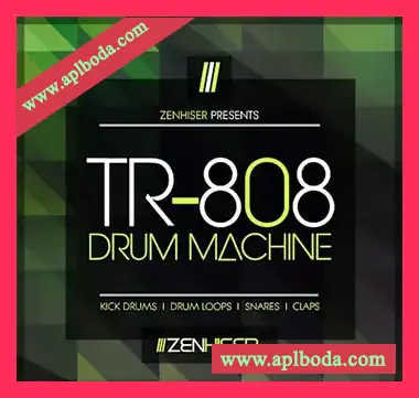 [嘻哈迷幻泰克诺迷幻电子舞曲鼓机采样]Zenhiser TR 808 – The Drum Machine [WAV]（954Mb）