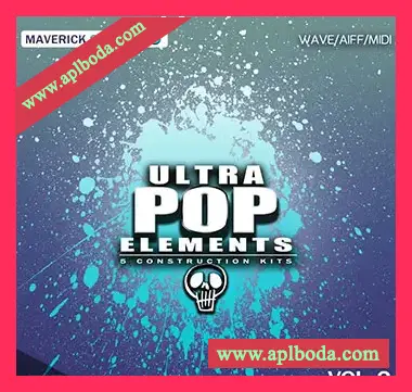 [流行乐素材]Maverick Samples Ultra Pop Elements Vol.2 [WAV, MiDi, AiFF]（503Mb）
