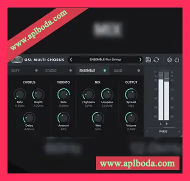 [4种合唱模式数字效果器插件]Oblivion Sound Lab OSL Multi Chorus v1.0.0 [WiN, MacOSX]（9Mb）