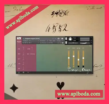 [复古风琴音源]Wrongtools Trapeze Organ [KONTAKT]（458Mb）