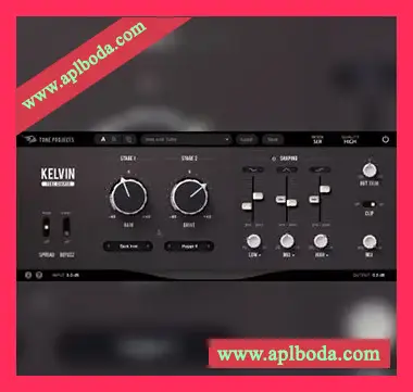 [创意双阶饱音色塑形插件]Tone Projects Kelvin v1.5.0 [U2B] [MacOSX]（39Mb）
