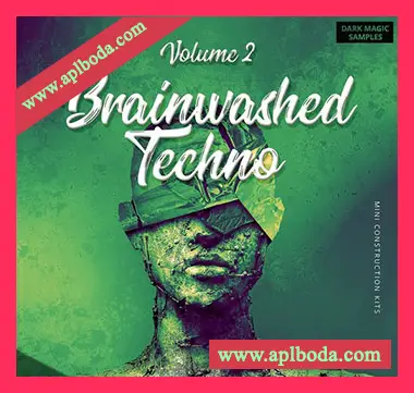 [泰克诺舞曲素材Sylenth1预置Spire预置]Dark Magic Samples Brainwashed Techno Vol.2 [WAV, MiDi]（188Mb）