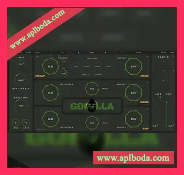 [吉他贝斯放大器效果器插件]Aurora DSP Gorilla Bass Studio Suite v1.0.0 [WiN]（19Mb）