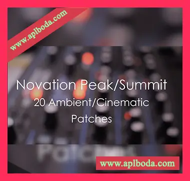 [Novatio预置氛围影视]Tom Green Music Lost Clouds Novation Peak Summit 20 Ambient Cinematic Patches （1Mb）