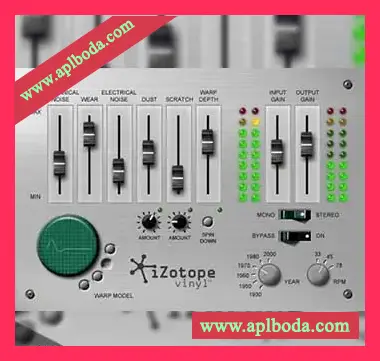 [老唱片模拟声音效果插件]iZotope Vinyl v1.80 VST [WiN-MAC]（80Mb）