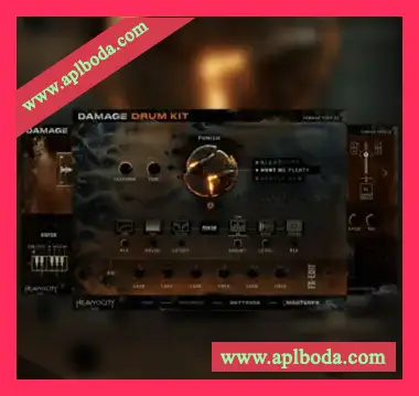[影视史诗鼓组音源]Heavyocity Damage Drum Kit [KONTAKT]（10.28Gb）