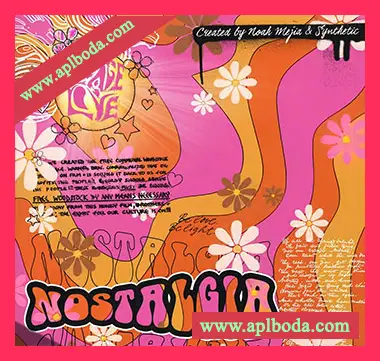 [复古流行嘻哈陷阱素材FL预置]Synthetic & Noah Mejia Nostalgia One Shot Kit [WAV, MiDi]（533Mb）